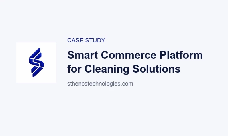 Sthenos Technologies - Smart Commerce Platform for Cleaning Solutions