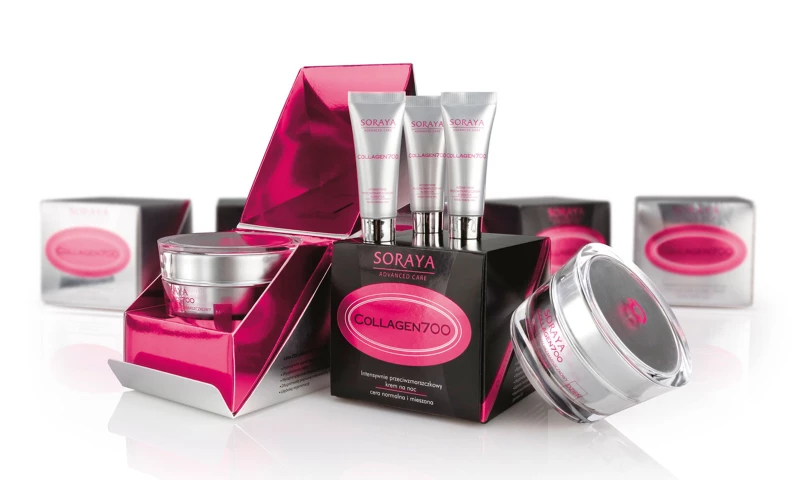 Łukasz Górniak - Soraya Collagen 700 Cosmetic Packaging Design