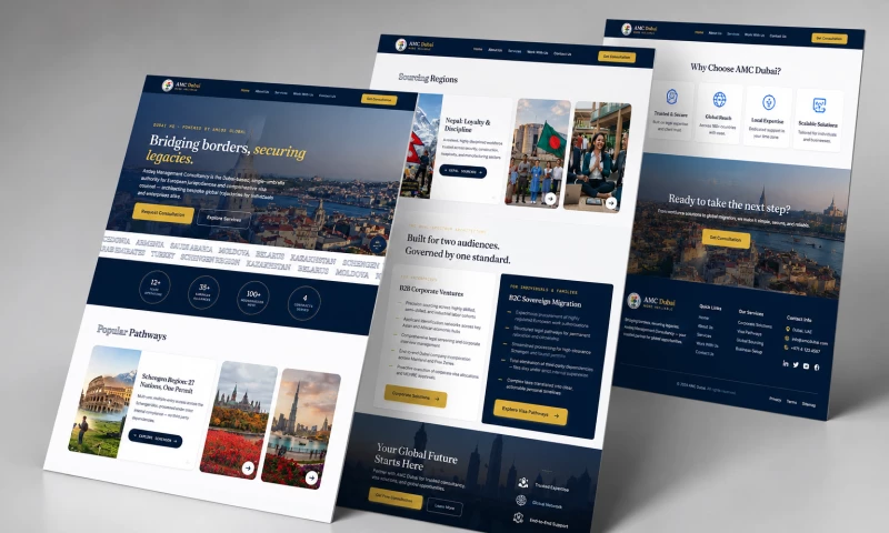 Weberspoint - AMC Dubai Custom Website Development & Business Management Solution