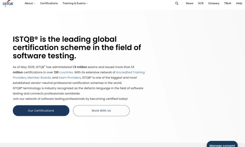 Geeklab - ISTQB: Global Certification Website, IA and SEO