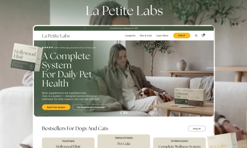 SPLIT Development - Education-Led Shopify Store for La Petite Labs