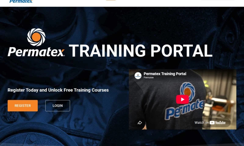 Surf Studios - PermatexTraining.com: a training portal built in 2020 and rebuilt as it grew