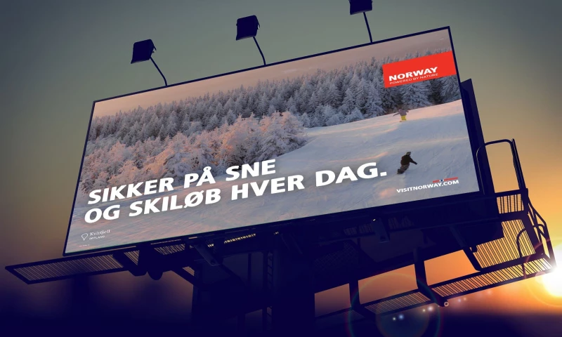 Blackbook - Nationwide outdoor campaign — Visit Norway