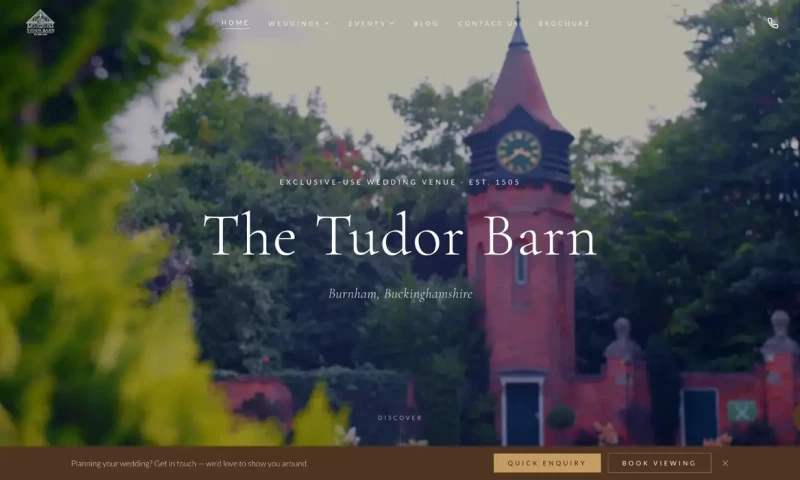 WebKatie - The Tudor Barn Brand, Website & Digital Transformation
