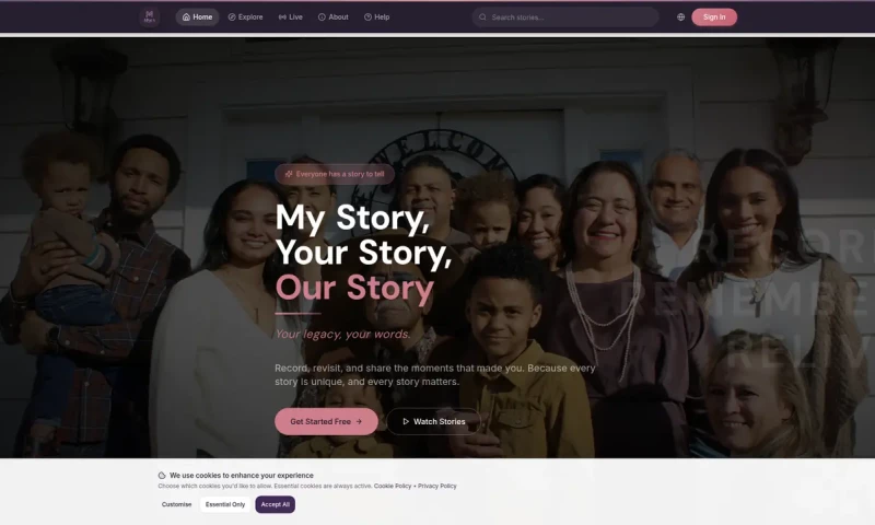 WebKatie - MYOS Video Storytelling Platform UX, UI & Development