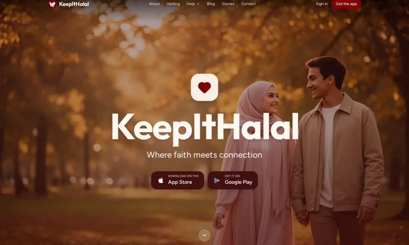 WebKatie - Keep It Halal Muslim Matchmaking App & Marketing Website