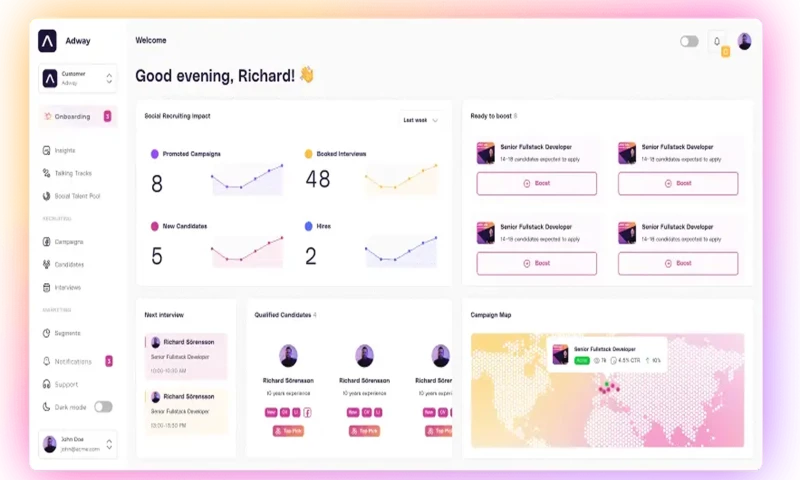 InterCode - Adway AI HR-Tech SaaS Platform