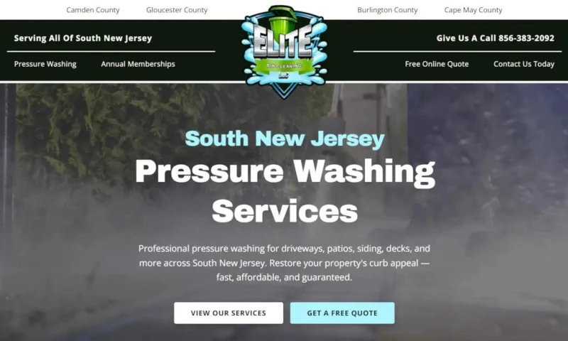 Stack Media Design - ELITE BIN CLEANING LLC | Cherry Hill, NJ