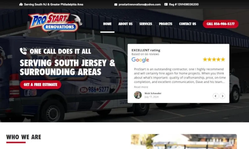 Stack Media Design - PRO START RENOVATIONS | Mount Laurel, NJ