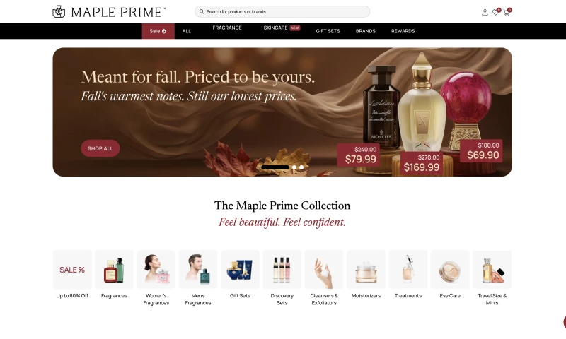 PIASTRA - Maple Prime E-commerce Development