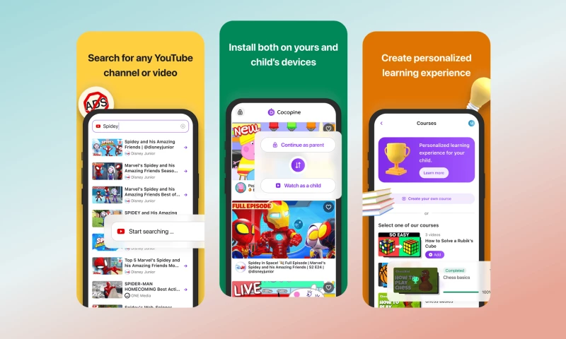 Major Source OÜ - Cocopine parental control mobile app