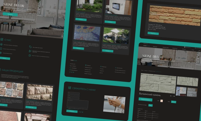 Major Source OÜ - Stone Decor corporate website