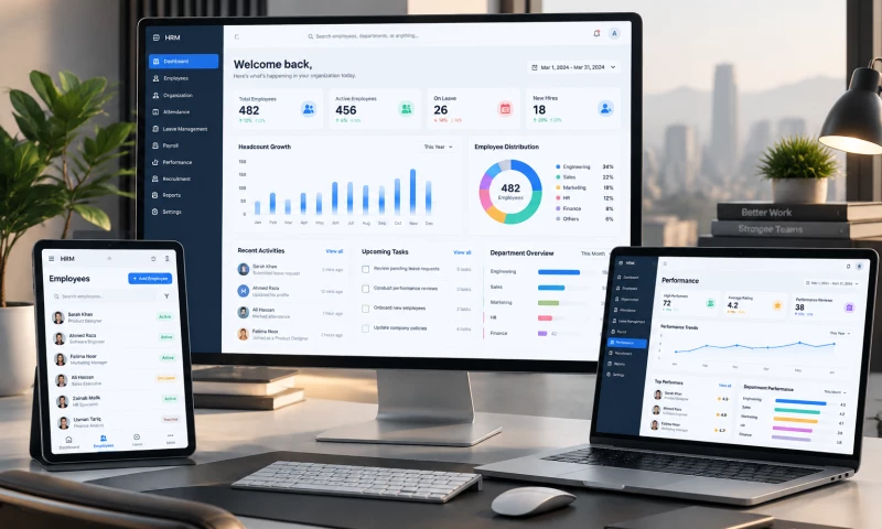 EmporionSoft Pvt Ltd - HRM SaaS Platform for a US Software Company