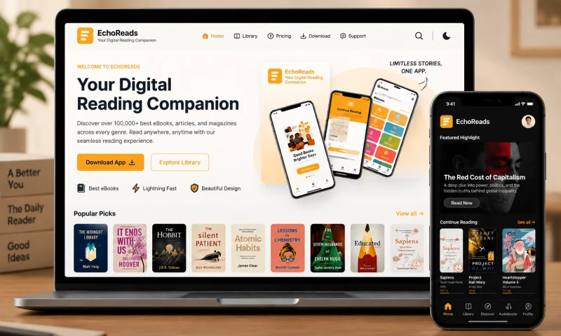EmporionSoft Pvt Ltd - EchoReads Digital Reading & Subscription Platform