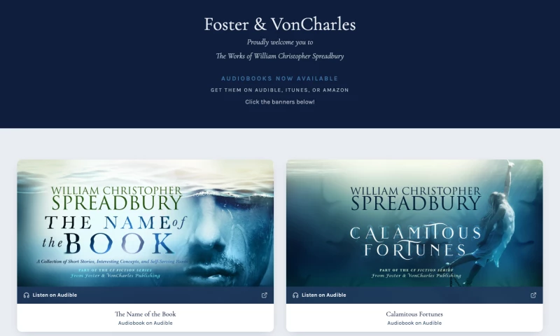 Minarvo - CF Fiction, author platform