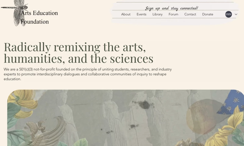 BMW Creative Consulting - Arts Education Nonprofit Brand and Website Development