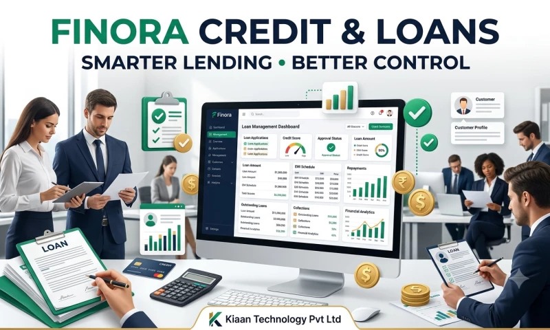 Kiaan Technology Pvt Ltd - Finora Credit & Loans Software | Complete Loan Management Solution