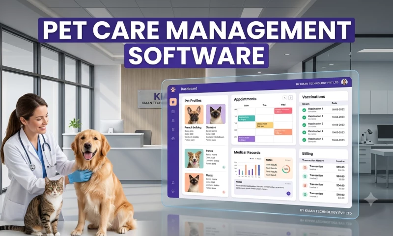 Kiaan Technology Pvt Ltd - Pet Care Management Software | Complete Veterinary & Pet Service Management