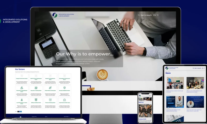 Astudio IT Company - Corporate & Informational Website Development for ISD LLC