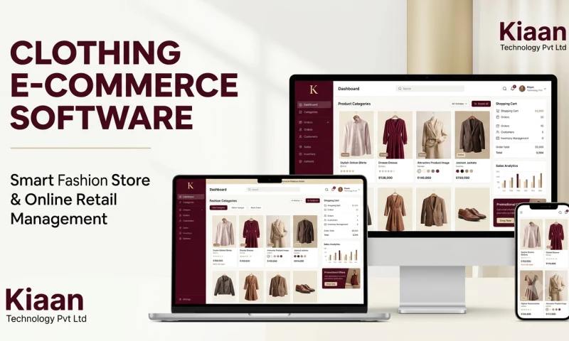 Kiaan Technology Pvt Ltd - Clothing E-Commerce Software Smart Fashion Store & Online Retail Solution