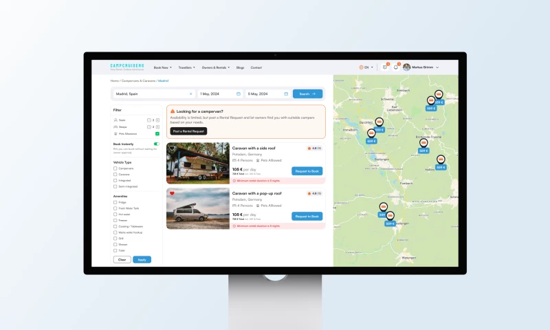 Incora - Online Booking Platform