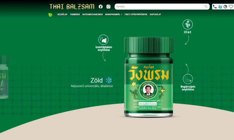 WebPot DEV - Bespoke WebPotCMS Webshop for Thai Balms