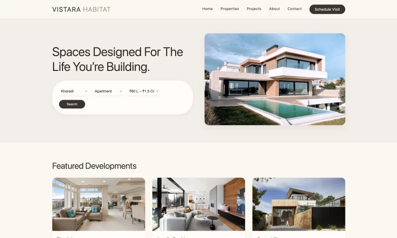 Dilli Town Web Agency - Vistara Habitat
