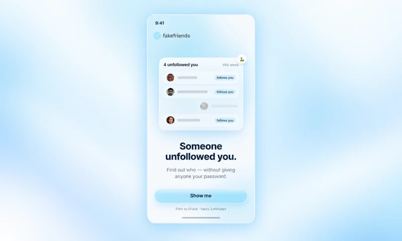 Kanopy Labs - Fake Friends - Instagram Unfollower Tracker