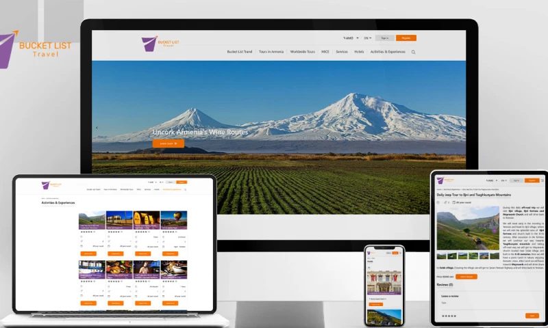 Astudio IT Company - Travel Agency Portal Development