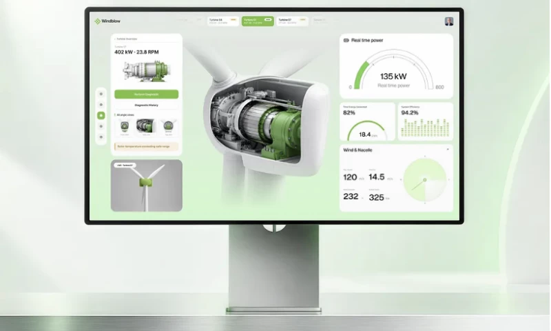 U1CORE - UX/UI Design for Renewable Energy Monitoring Platform