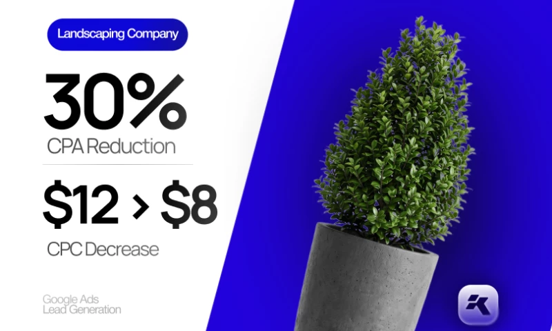 Kofax Agency - Google Ads | Landscaping | Performance Max