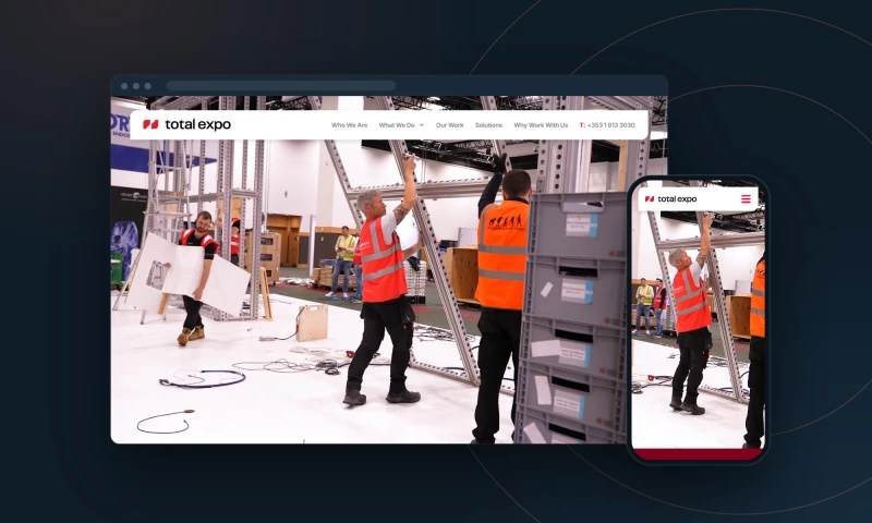 Loco Digital - Total Expo website build