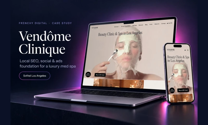 Frenchy Digital - Local SEO, Social & Ads Setup for Luxury Med Spa