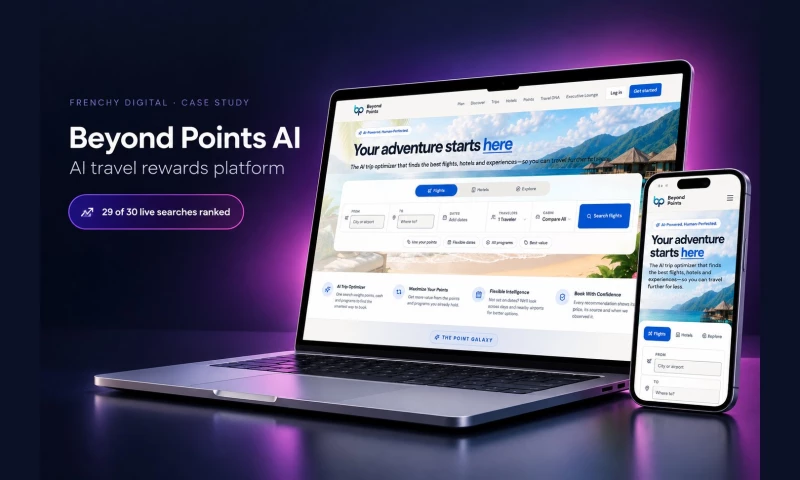 Frenchy Digital - AI Travel Rewards Platform
