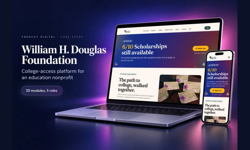 Frenchy Digital - Education Nonprofit Platform