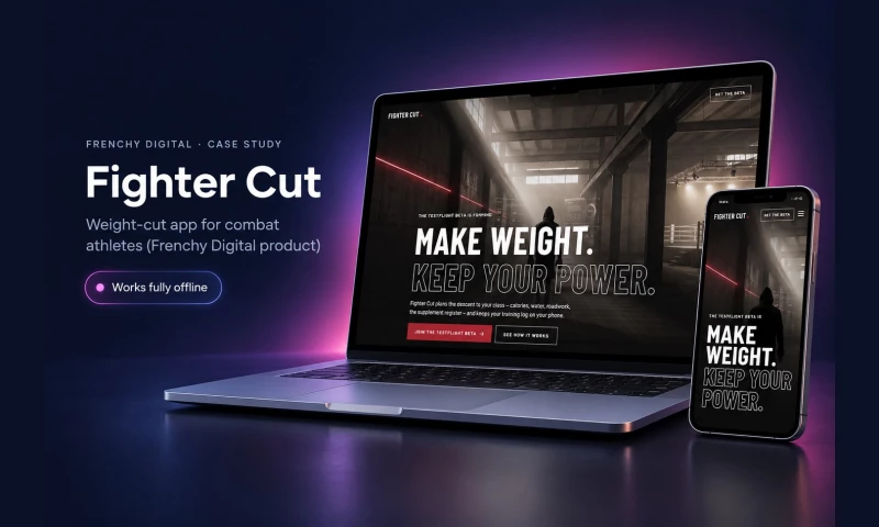Frenchy Digital - Weight-Cut App for Combat Athletes