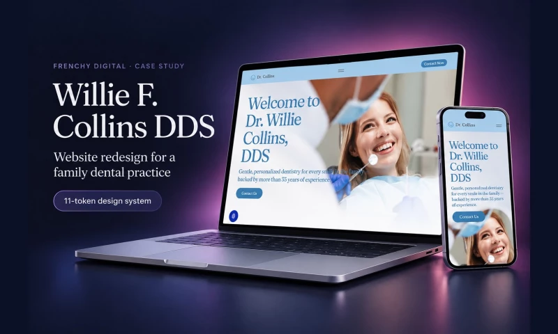 Frenchy Digital - Website for Dental Practice