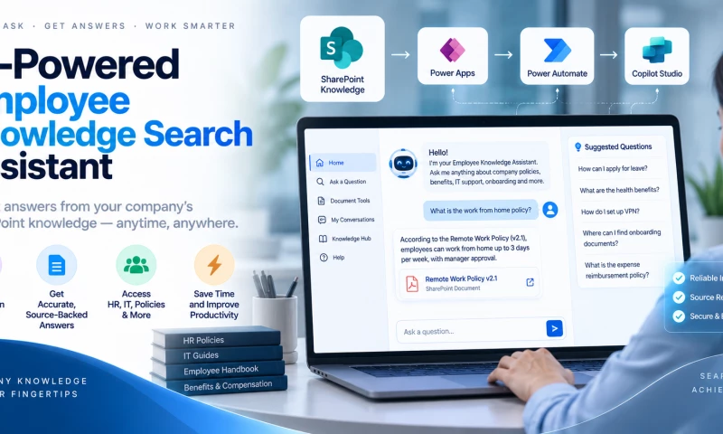 Softree Technology - AI-Powered Employee Knowledge Search Assistant