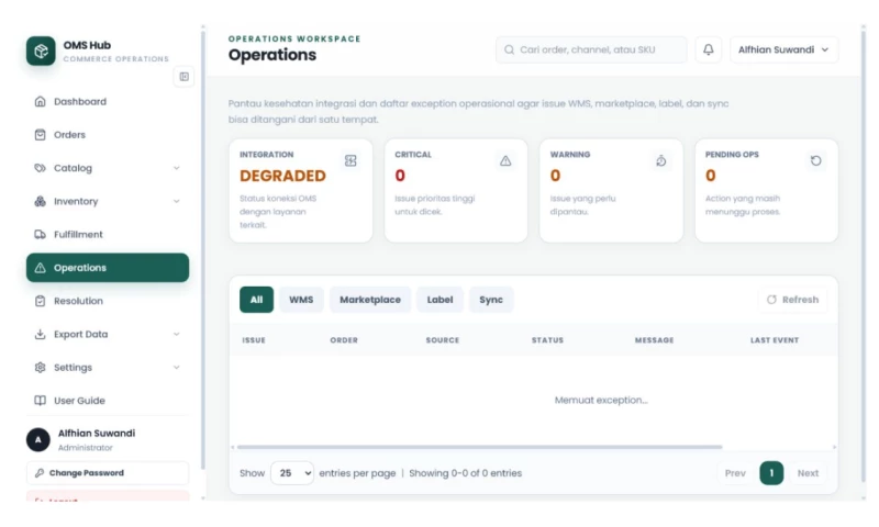 Arghafy - Order Management System