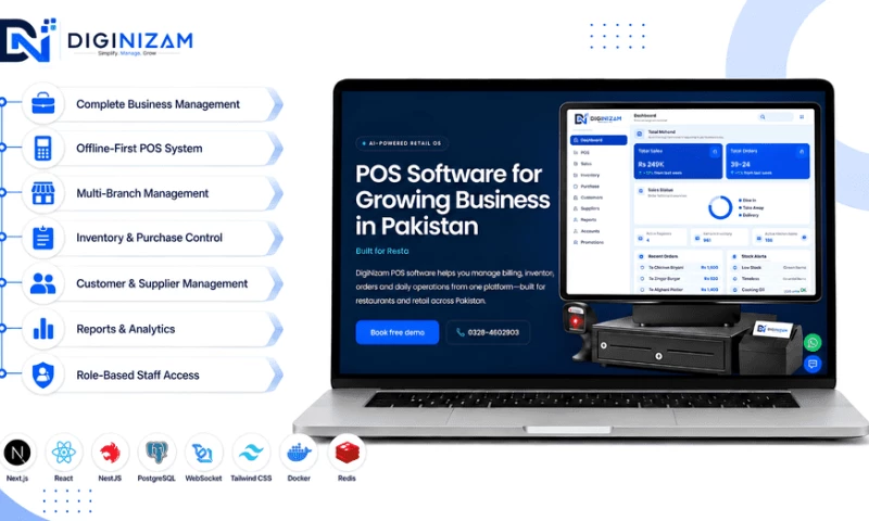 Devsinn Technologies - DigiNizam Multi-Industry Business Management Platform