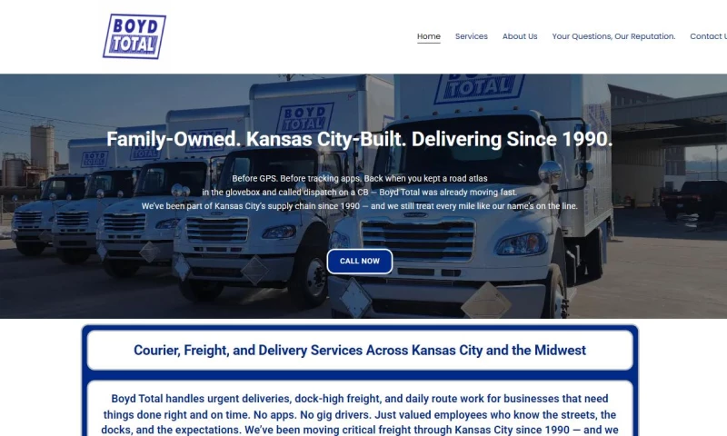 Lefty Media Co - Boyd Total Delivery Systems: GEO 22 to 76 in thirteen days