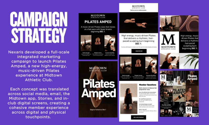 Nexaris Creative - Pilated Amped Campaign Strategy