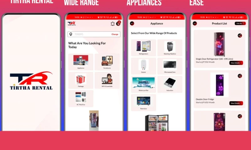 CodeBuzzers Technologies - Tirtha Rental Mobile App Development