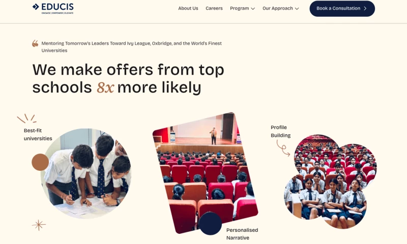 Algocept Technology Private Limited - Educis Website Design and Development