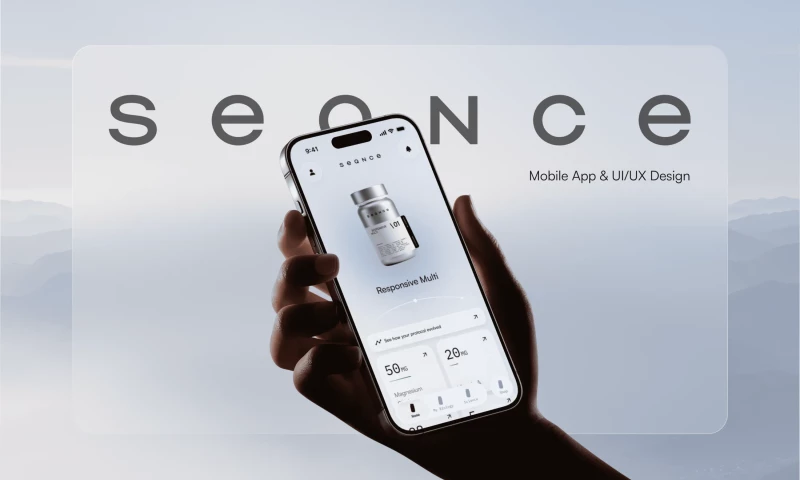 League Design Agency - SEQNCE - Personalized Healthcare App