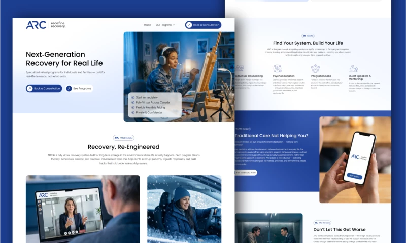 Mojo Media - New Website for ARC