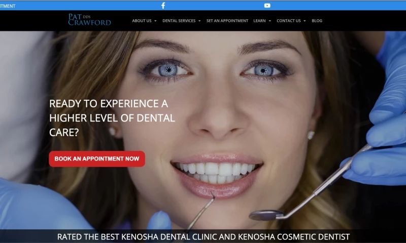 Dental Marketing Heroes - Dental Website - Pat Crawford DDS