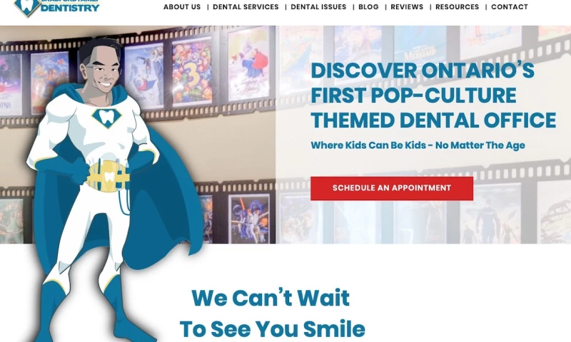 Dental Marketing Heroes - Dental Website - Bradford Family Dentistry