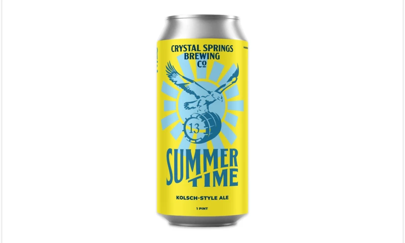 Four Eyes Designs - Crystal Springs Brewing Rebrand