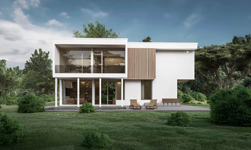 RealRender 3D - Luxury Modern Villa 3D Architectural Visualization